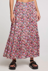 Saltwater Luxe Osiris Maxi Skirt in Multi Floral