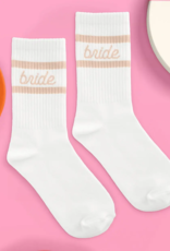 XOFetti Bride Socks - Beige