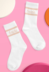 XOFetti Bride Socks - Beige