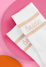 XOFetti Bride Socks - Beige