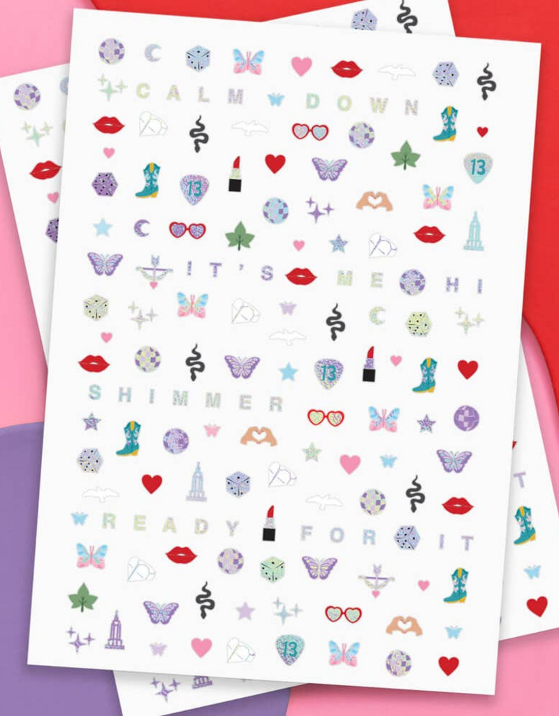 XOFetti Eras Nail Sticker