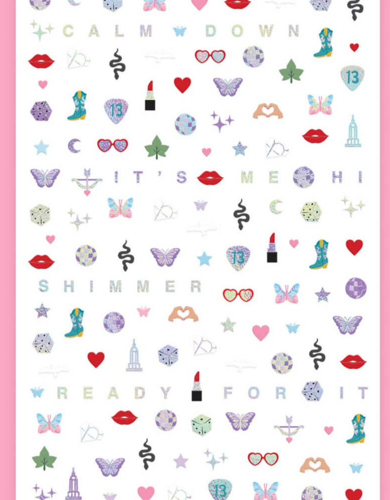 XOFetti Eras Nail Sticker