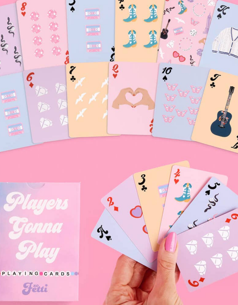 XOFetti Players Gonna Play Cards
