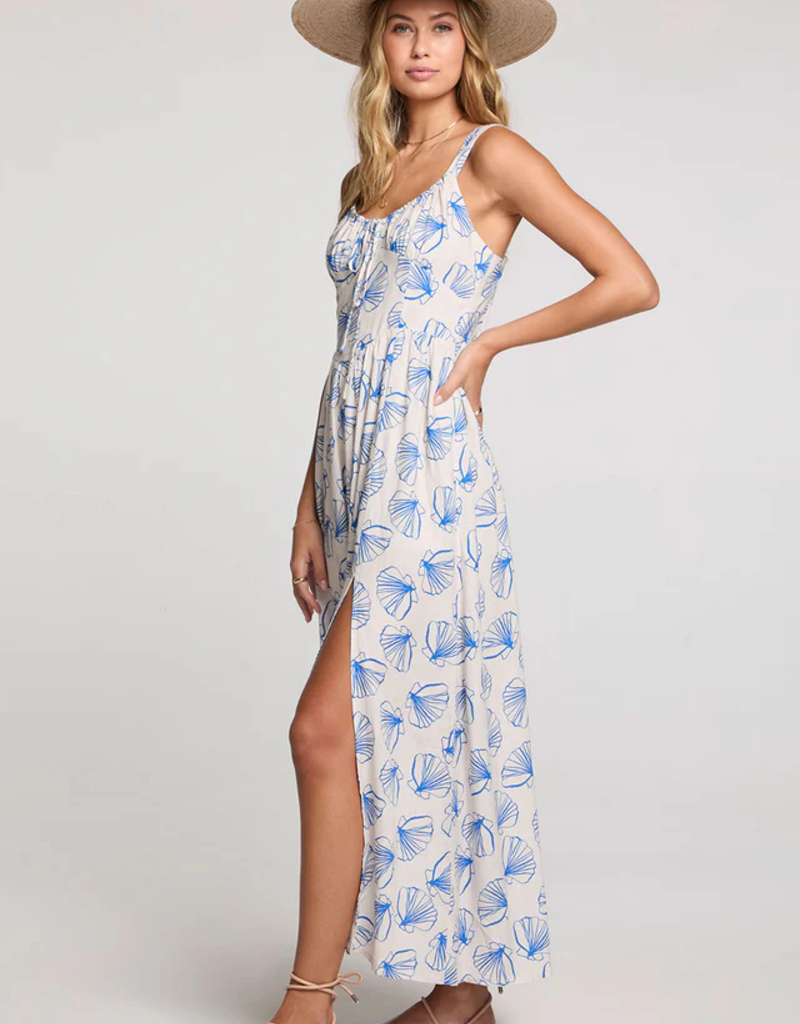 Saltwater Luxe Hayley Midi Dress in Ocean