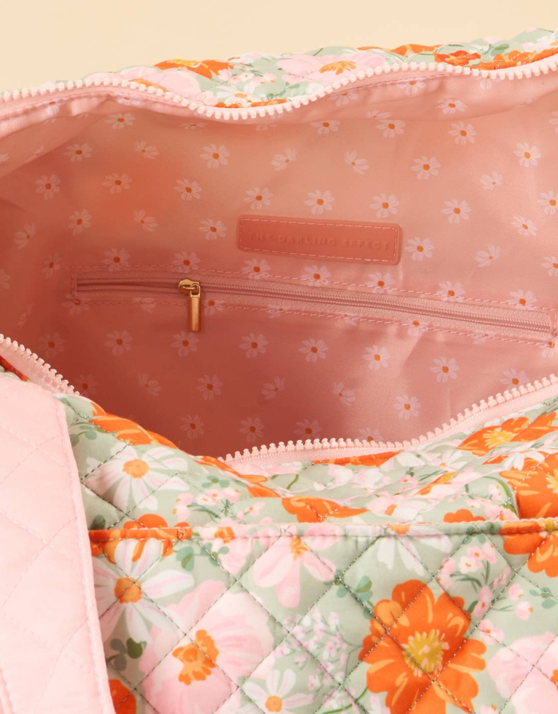 The Darling Effect Quilted Weekender Bag