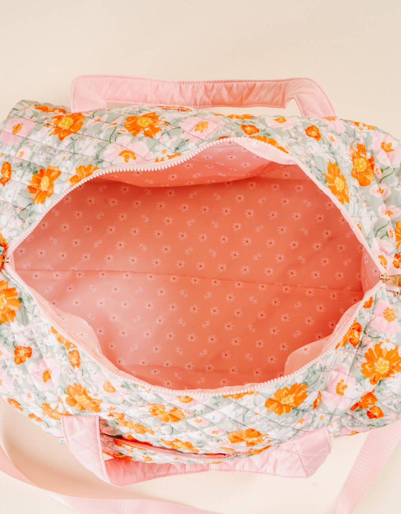 The Darling Effect Quilted Weekender Bag