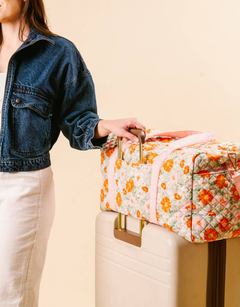 The Darling Effect Quilted Weekender Bag