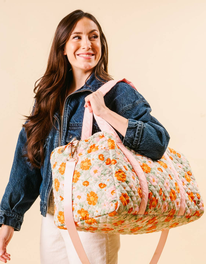 The Darling Effect Quilted Weekender Bag
