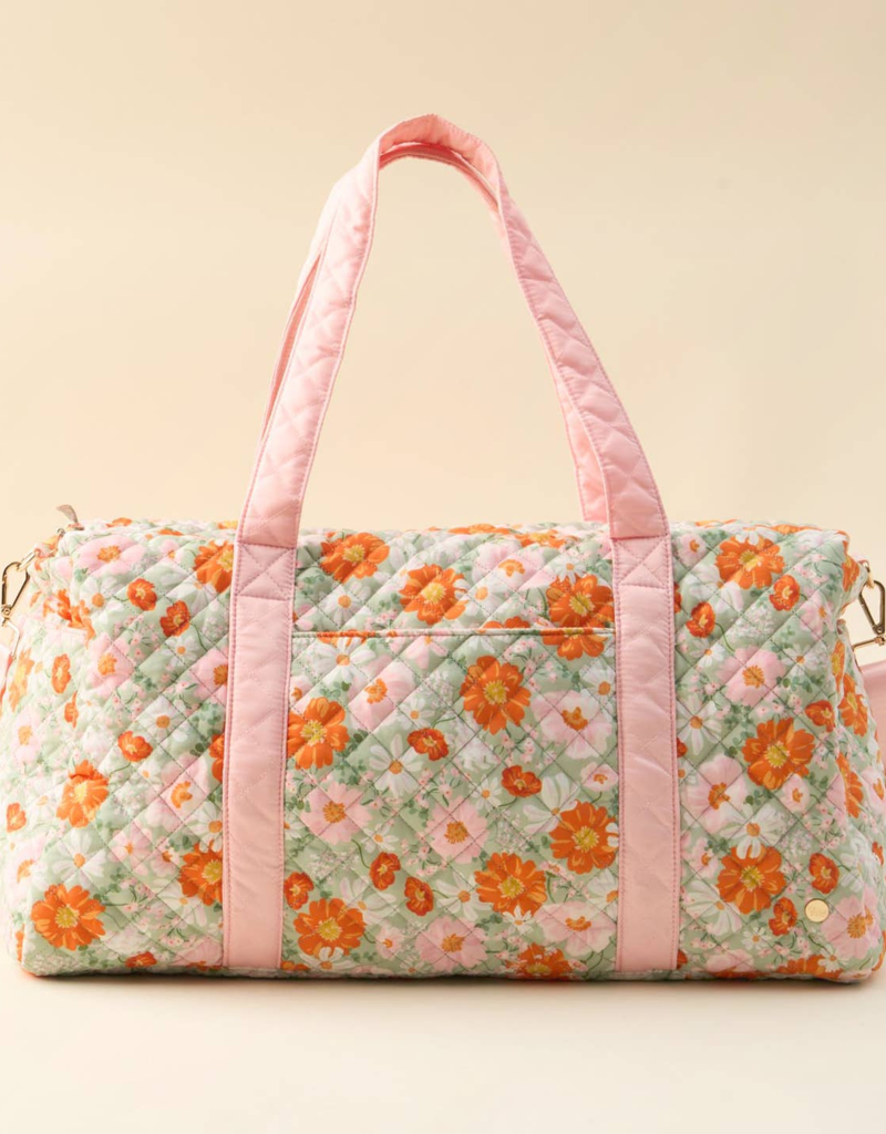 The Darling Effect Quilted Weekender Bag