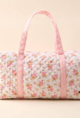 The Darling Effect On-the-Go Quilted Weekender Bag in Daydream Cream