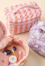 The Darling Effect Glam & Go Quilted Cosmetic Bag