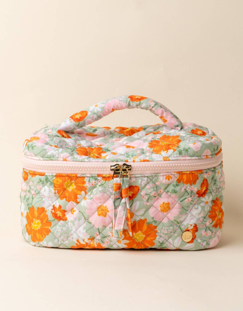 The Darling Effect Glam & Go Quilted Cosmetic Bag