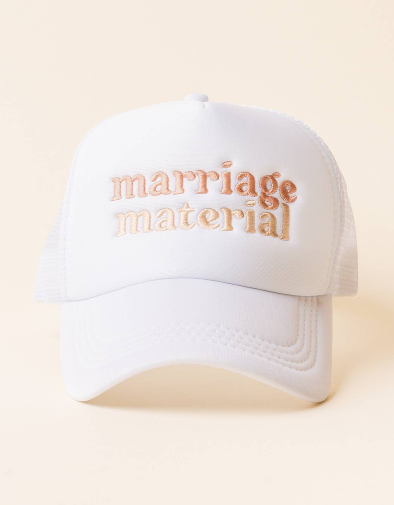 The Darling Effect Trucker Hat - Marriage Material