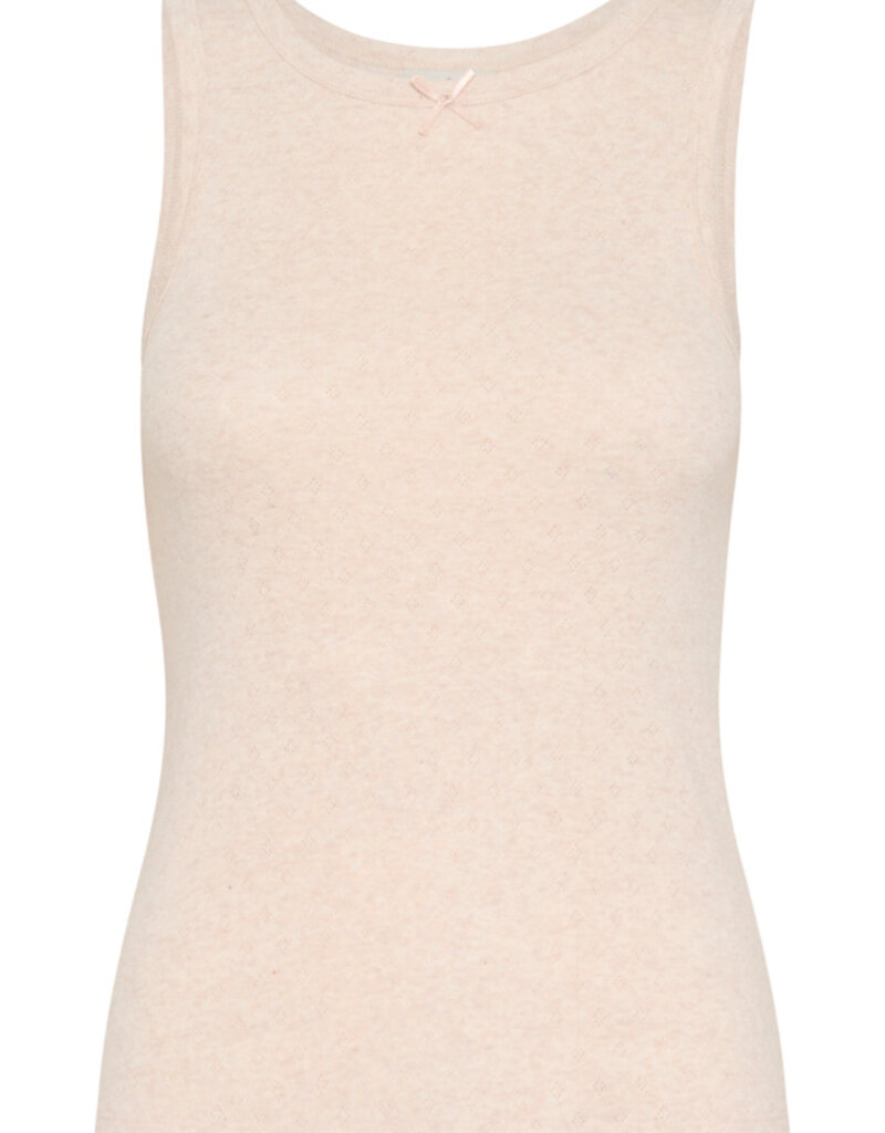 Kaffe Elia Knit Tank With Bow Detail