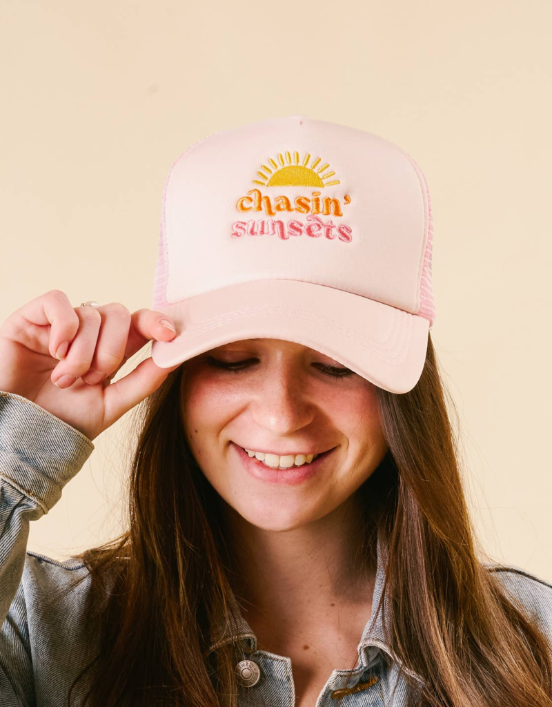 The Darling Effect Trucker Hat - Chasin Sunsets