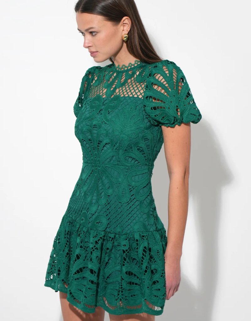 Adelyn Rae Clarisse A-Line Lace Dress