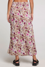 Saltwater Luxe Narissa Midi Skirt In Multi Floral