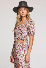 Saltwater Luxe Aeryn Top In Multi Floral