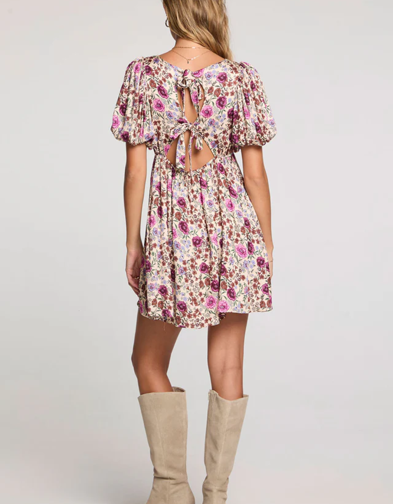 Saltwater Luxe Breelyn Mini Dress In Multi Floral