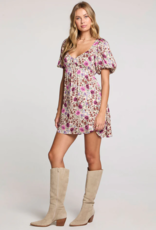 Saltwater Luxe Breelyn Mini Dress In Multi Floral