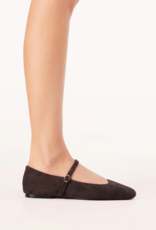 Billini Fion Flat in Dark Cacao Suede