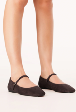 Billini Fion Flat in Dark Cacao Suede