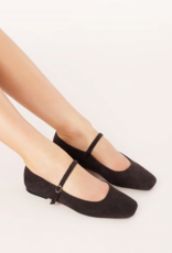 Billini Fion Flat in Dark Cacao Suede