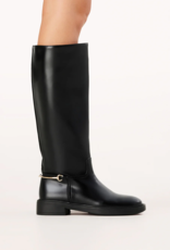 Billini Xoel Knee High Boot in Black Shine