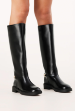 Billini Xoel Knee High Boot in Black Shine