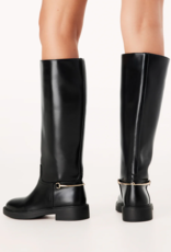 Billini Xoel Knee High Boot in Black Shine