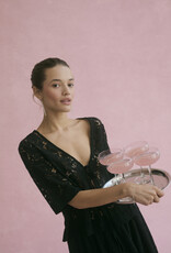 Kaffe Nomi Bow Lace Blouse