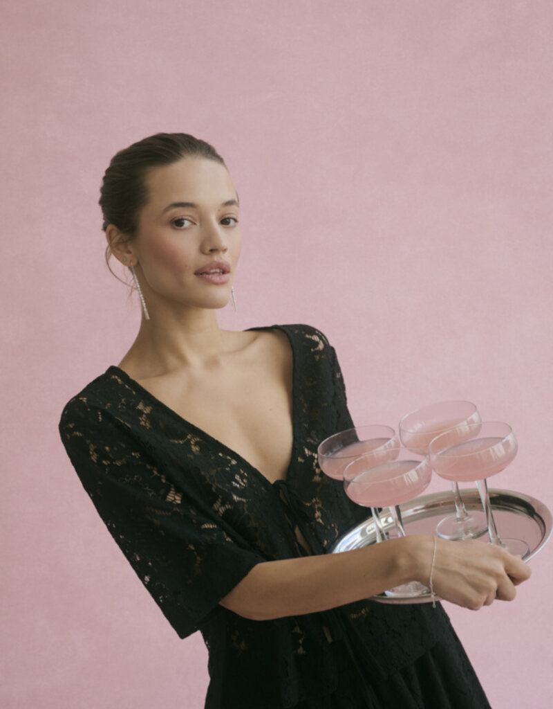 Kaffe Nomi Bow Lace Blouse