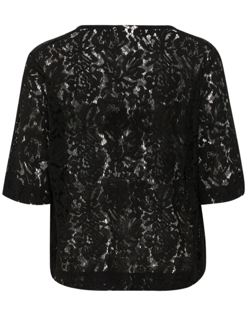 Kaffe Nomi Bow Lace Blouse