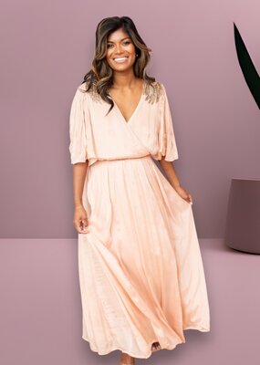 Louizon Astral Embellished Maxi Dress *XS & Small Left* *Fits Large*