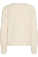 B.Young Omea Embroidered Cardigan In Birch
