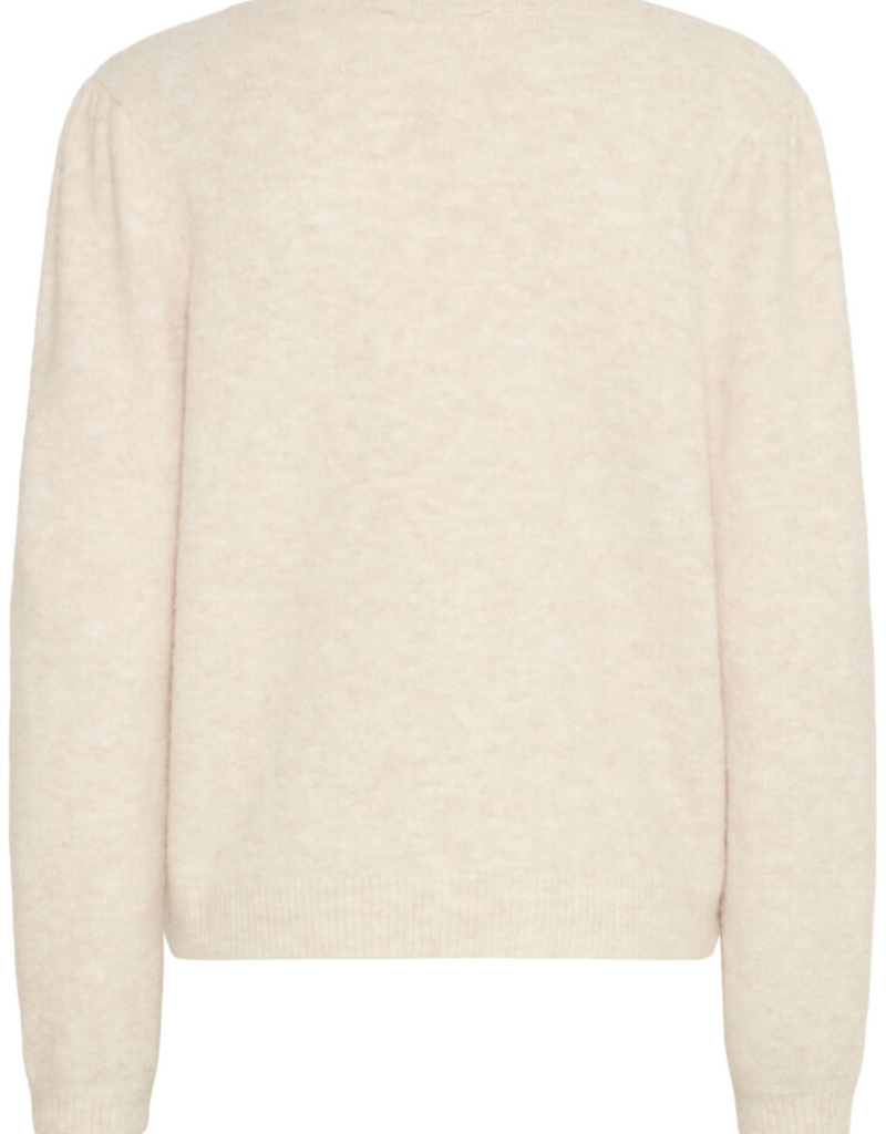 B.Young Omea Embroidered Cardigan In Birch