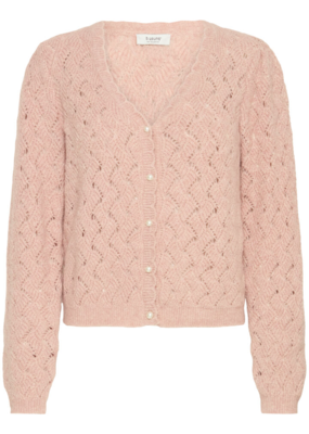 B.Young Nadika Pearl Button Cardigan