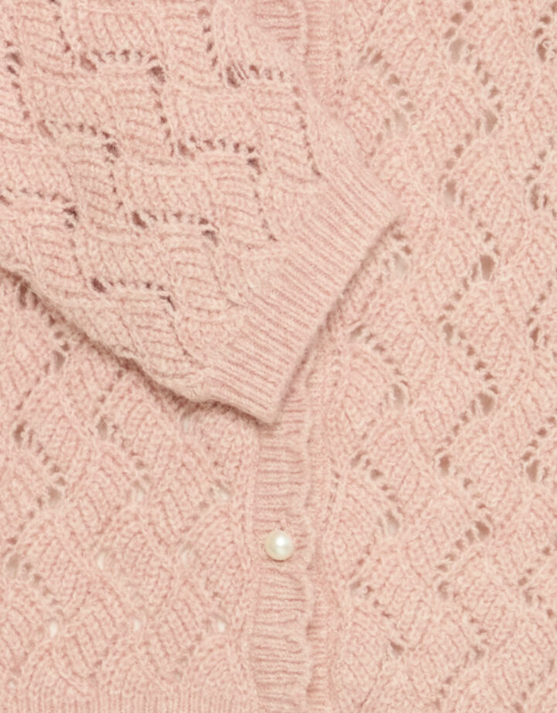 B.Young Nadika Open Knit Cardigan