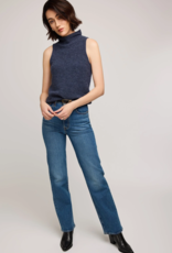 Gentle Fawn Orla Knit Sleeveless Top in Heather Blue