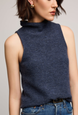 Gentle Fawn Orla Knit Sleeveless Top in Heather Blue