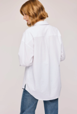 Gentle Fawn Callahan Button-Down Shirt in White