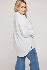 Gentle Fawn Callahan Button-Down Shirt in White