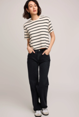 Gentle Fawn Jaxon T-Shirt in Cream Stripe