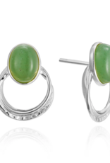 Haiku Lane Margot Stud With Green Aventurine