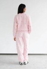 Brunette the Label All Over Flower "Be Kind" Crew