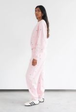 Brunette the Label All Over Flower "Be Kind" Crew