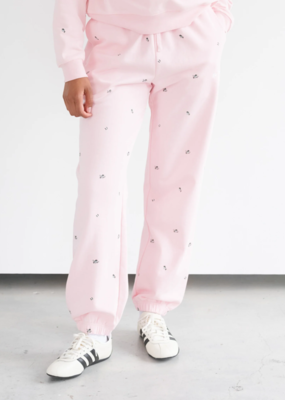 Brunette the Label Brunette the Label - All Over Flower "Be Kind" Jogger