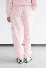 Brunette the Label All Over Flower "Be Kind" Jogger