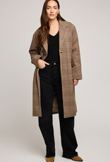 Gentle Fawn Rosamund Coat in Chocolate Glencheck