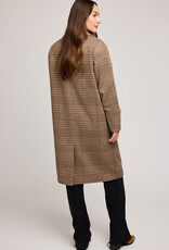 Gentle Fawn Rosamund Coat in Chocolate Glencheck